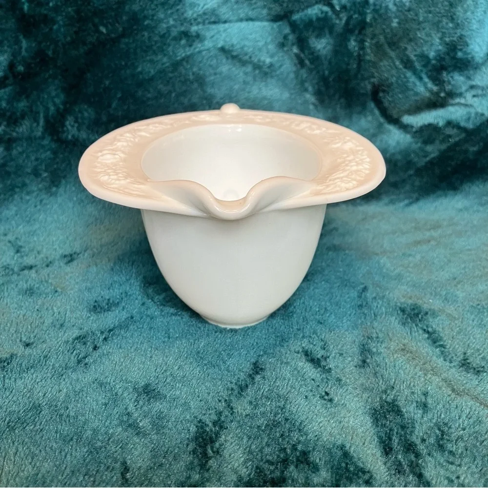 Vintage‎ 1930's Anchor Hocking Glass Vitrock Pattern Creamer